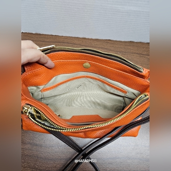 Valentina Italian Small Leather Bag - Picture 5 of 12